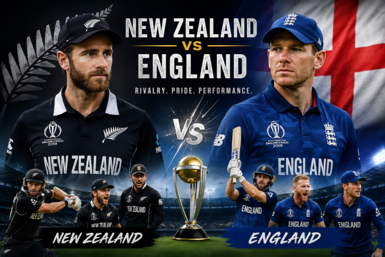 new zealand national cricket team vs england cricket team stats
