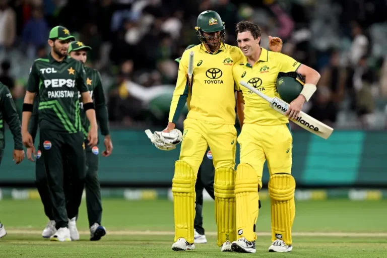 australian men’s cricket team vs pakistan national cricket team match scorecard