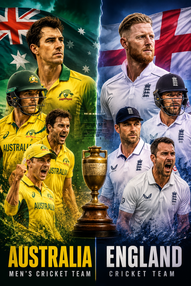 Australian Men's Cricket Team Vs England Cricket Team Timeline