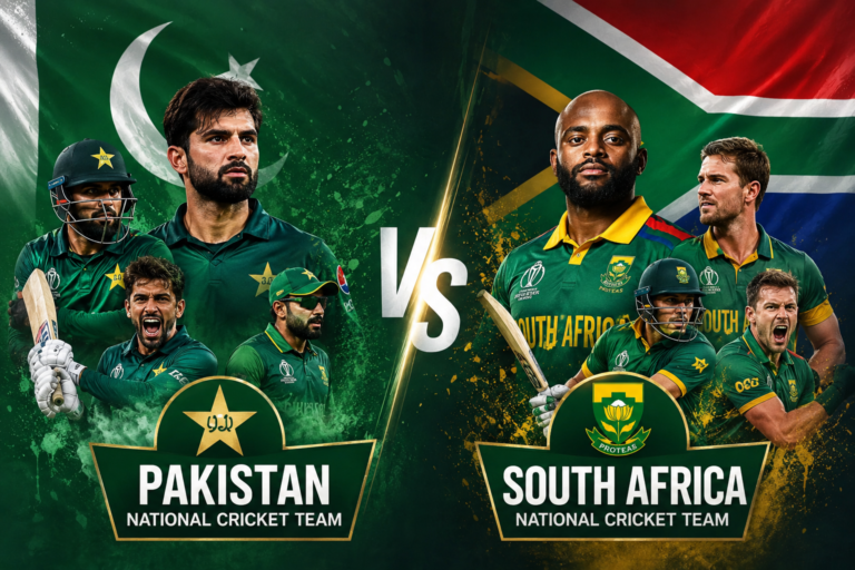 Pakistan National Cricket Team vs South Africa National Cricket Team Stats