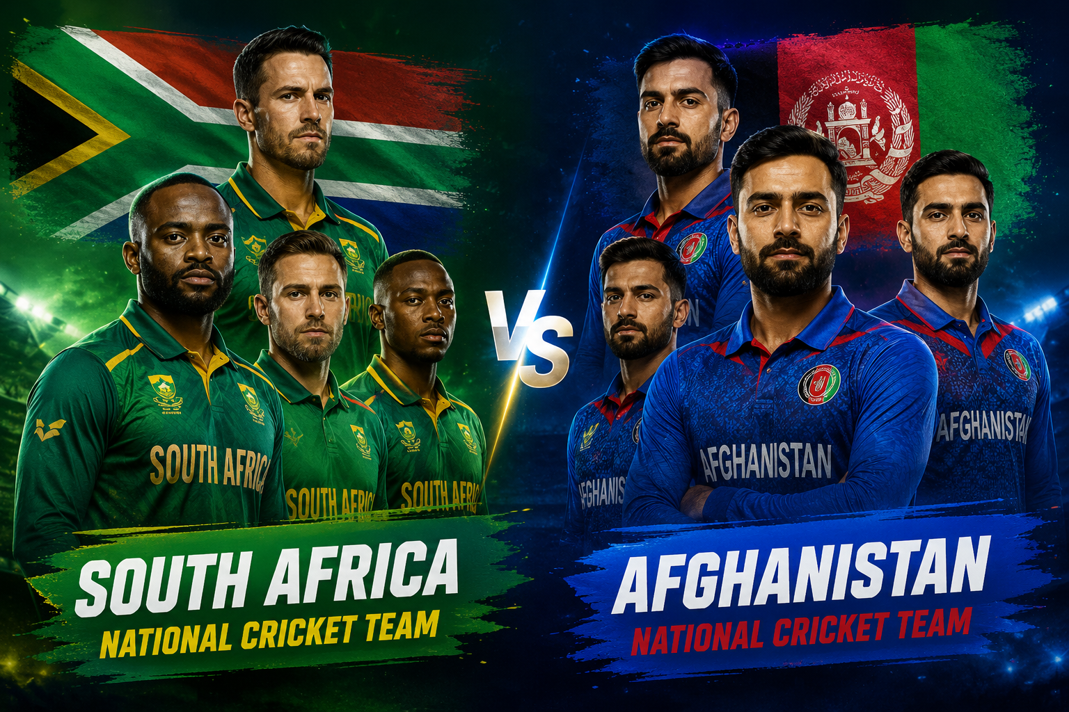 South Africa National Cricket Team vs Afghanistan National Cricket Team Stats
