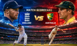 England Cricket Team vs Australian Men’s Cricket Team Match Scorecard
