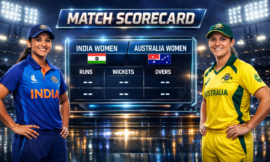 India Women vs Australia Women’s National Cricket Team Match Scorecard
