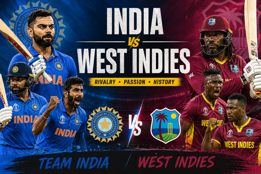 west indies cricket team vs india national cricket team match scorecard