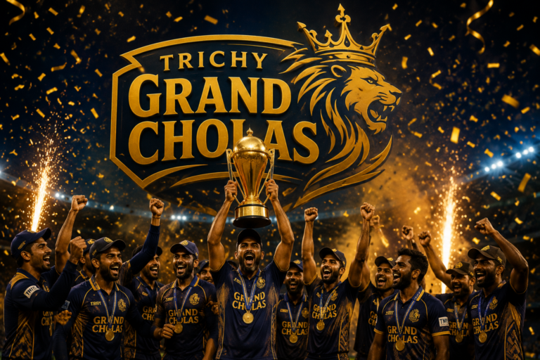 Trichy Grand Cholas vs Kovai Kings Timeline