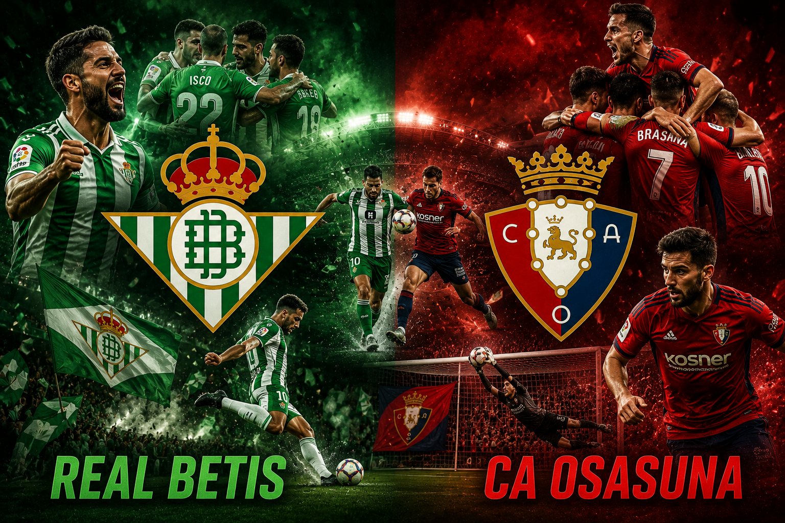 Real Betis vs CA Osasuna Timeline