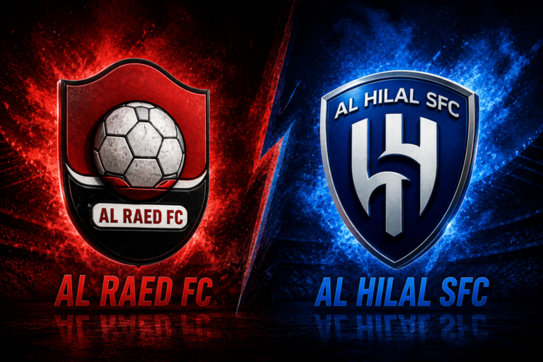 Al Raed FC vs Al Hilal SFC Timeline