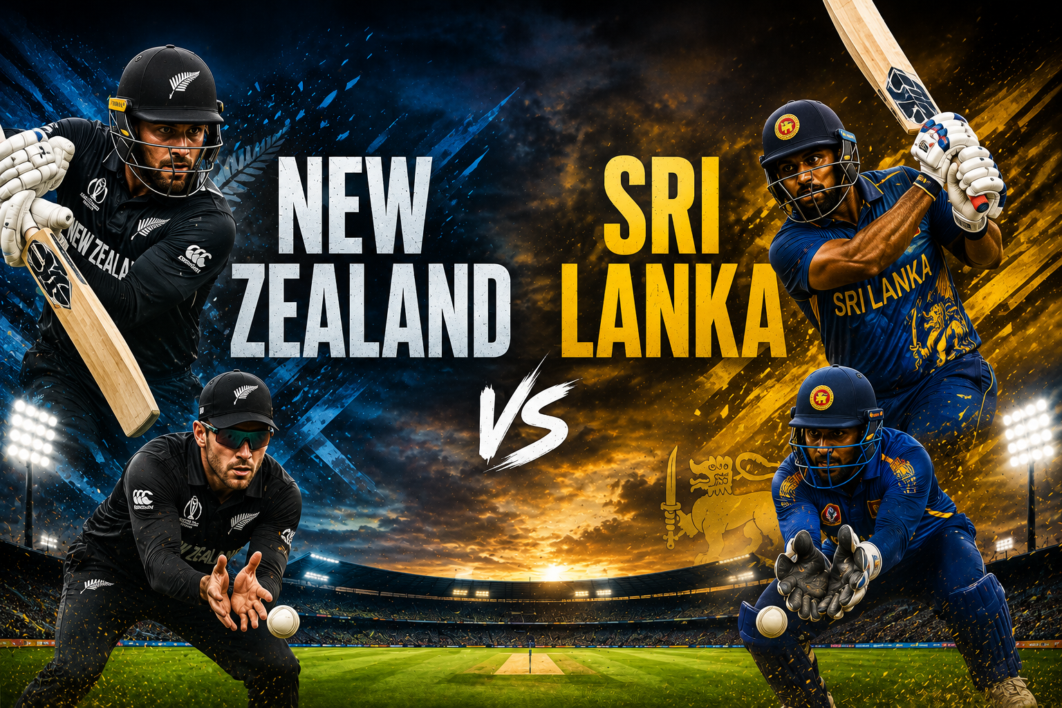 New Zealand National Cricket Team vs Sri Lanka National Cricket Team Matches