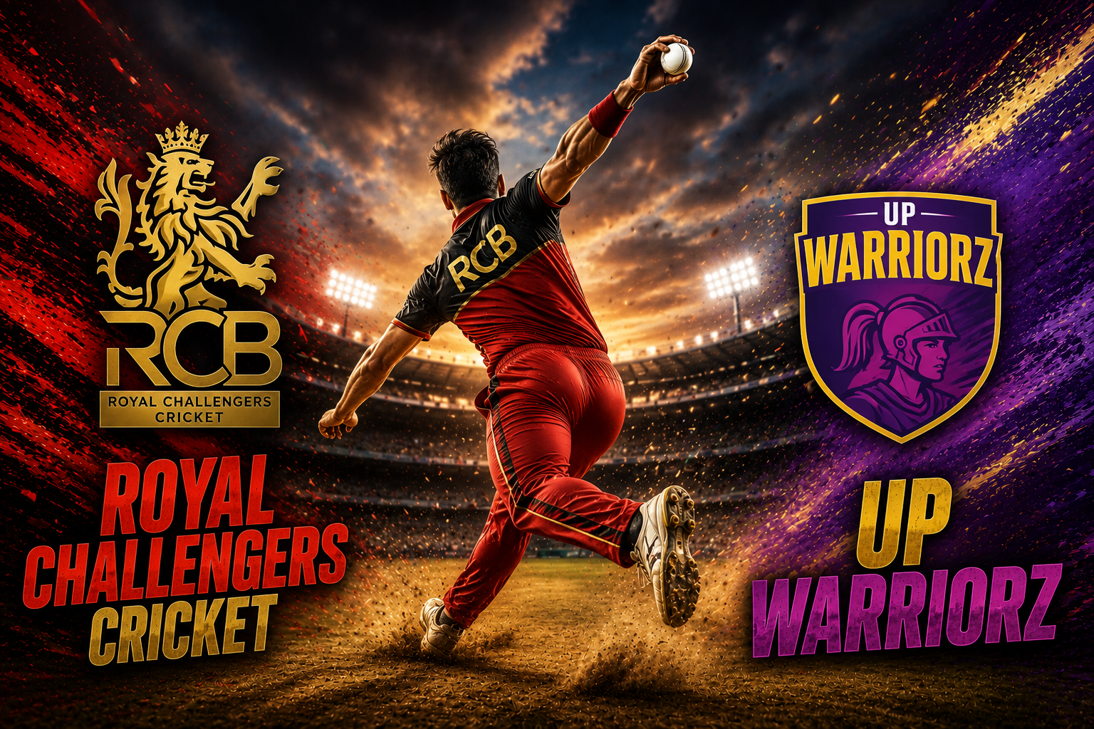 Royal Challengers Cricket vs UP Warriorz Matches