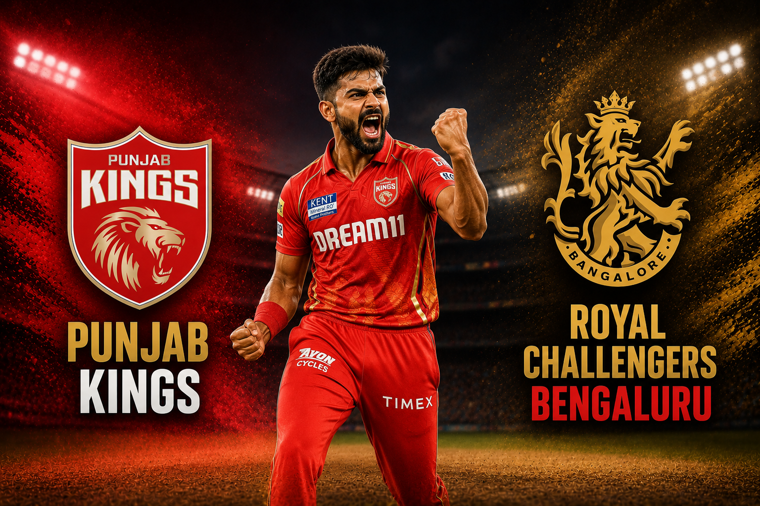 Punjab Kings Vs Royal Challangers Bengaluru Match Scorecard