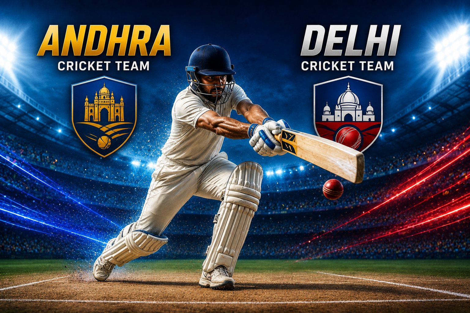 Andhra Cricket Team Vs Delhi Cricket Team Stats