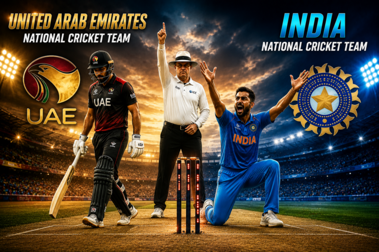 United Arab Emirates National Cricket Team Vs India National Cricket Team Stats