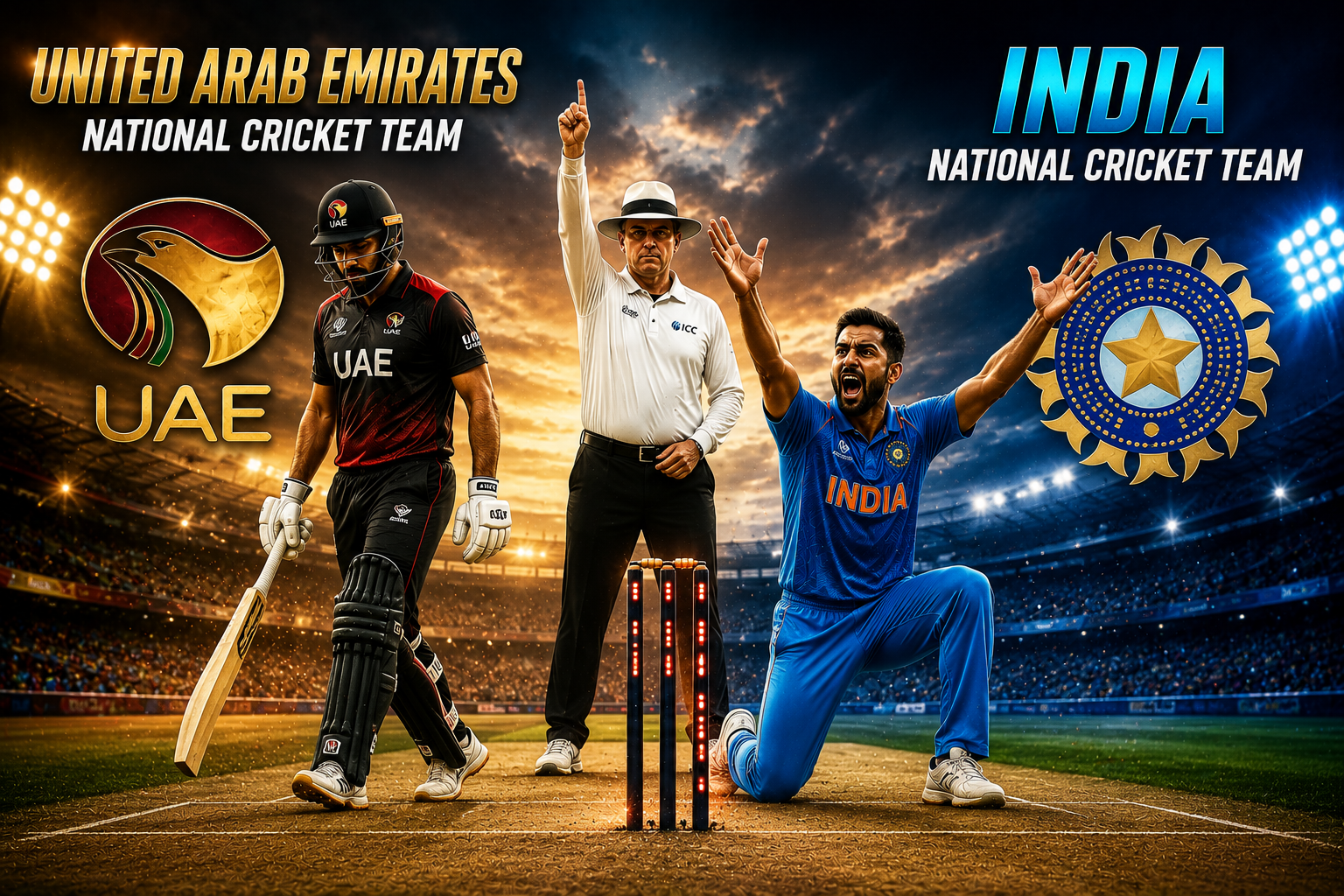 United Arab Emirates National Cricket Team Vs India National Cricket Team Stats