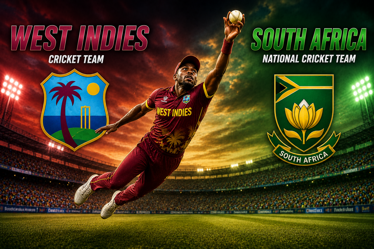 West Indies Cricket Team Vs South Africa National Cricket Team Stats