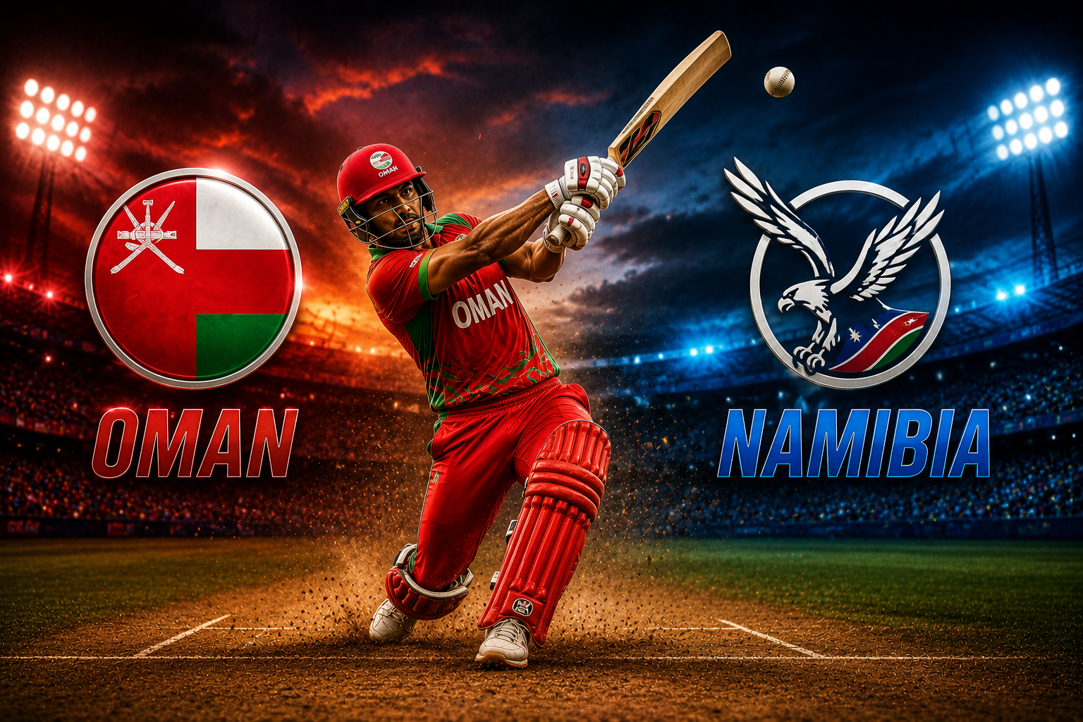 Oman National Cricket Team Vs Namibia National Cricket Team Timeline