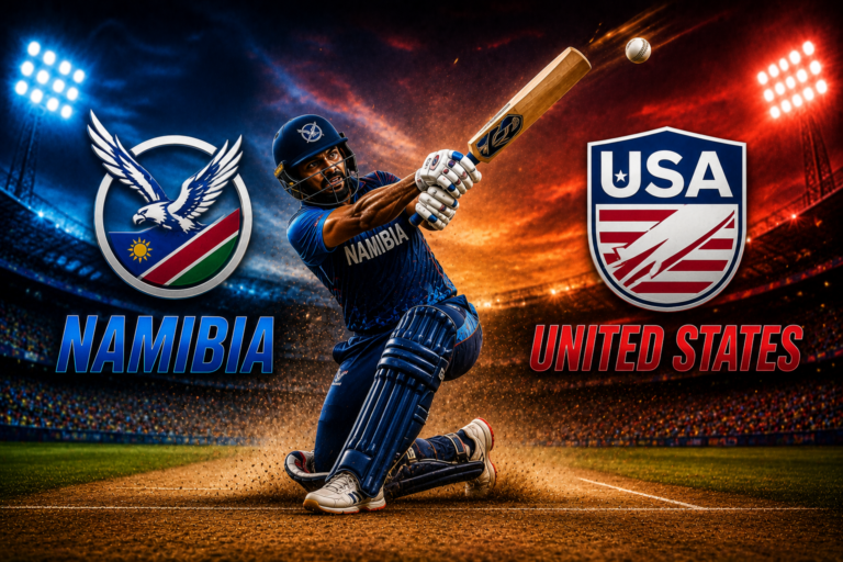 Namibia National Cricket Team Vs United States National Cricket Team Timeline