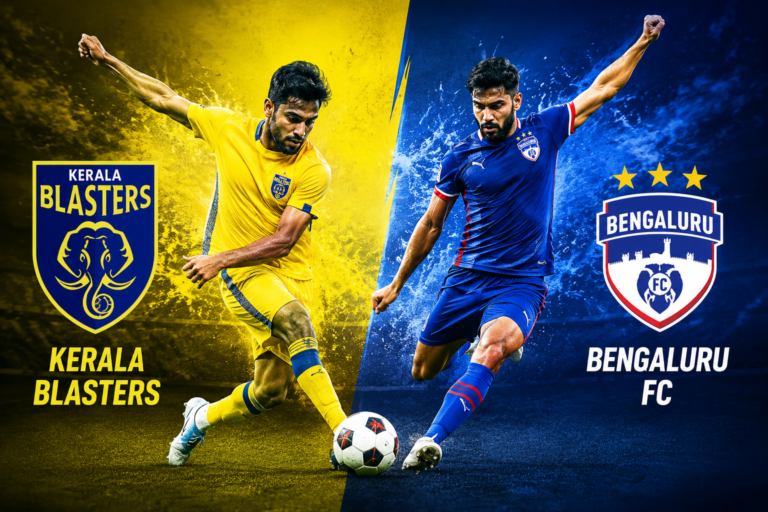 Kerala Blasters Vs Bengaluru Fc Timeline