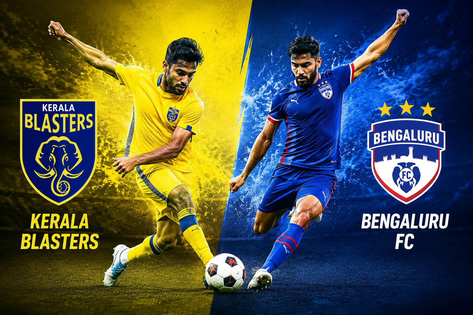 Kerala Blasters Vs Bengaluru Fc Timeline