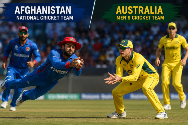 Afghanistan National Cricket Team Vs Australian Men's Cricket Team Match Scorecard