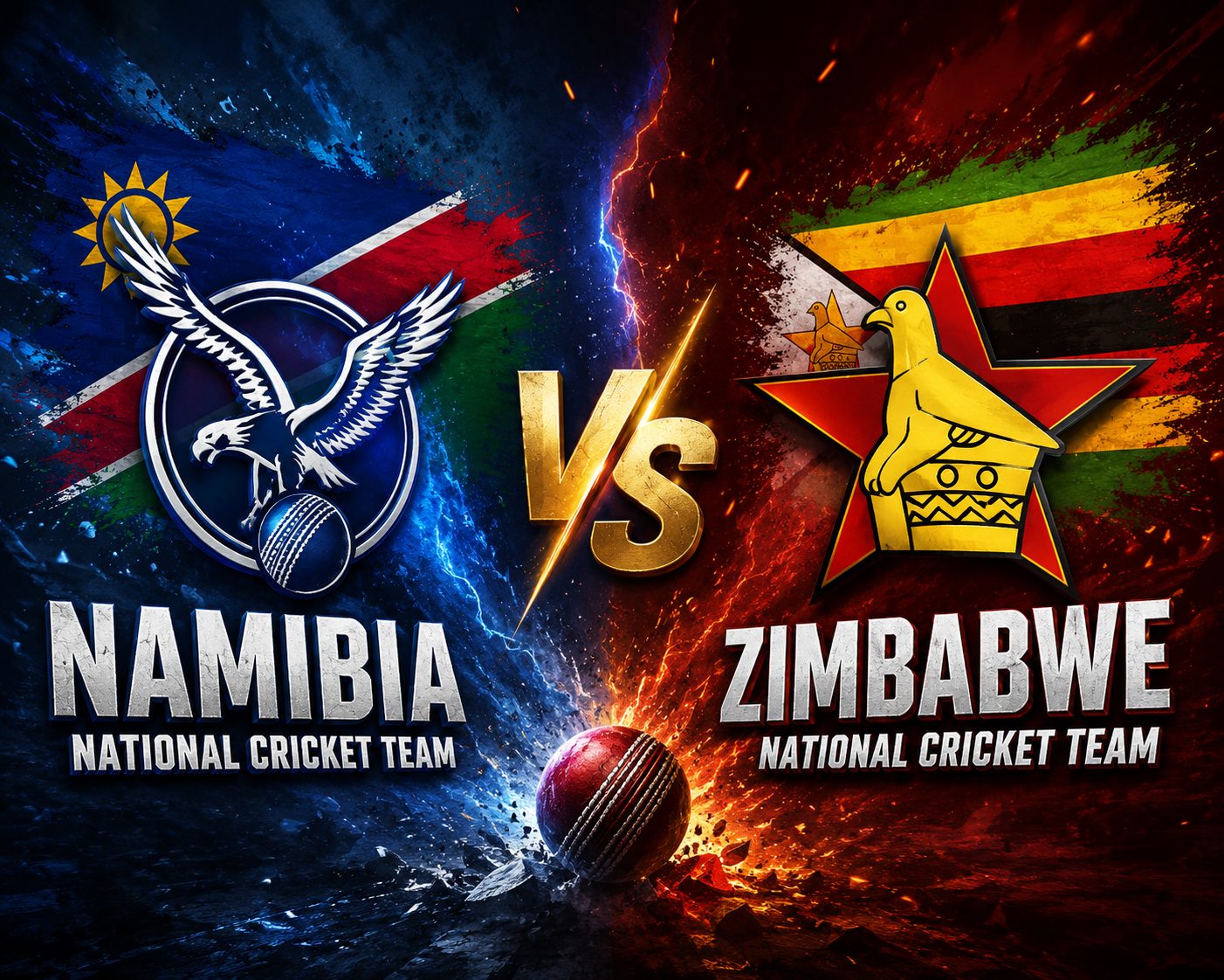 Namibia National Cricket Team Vs Zimbabwe National Cricket Team Match Scorecard
