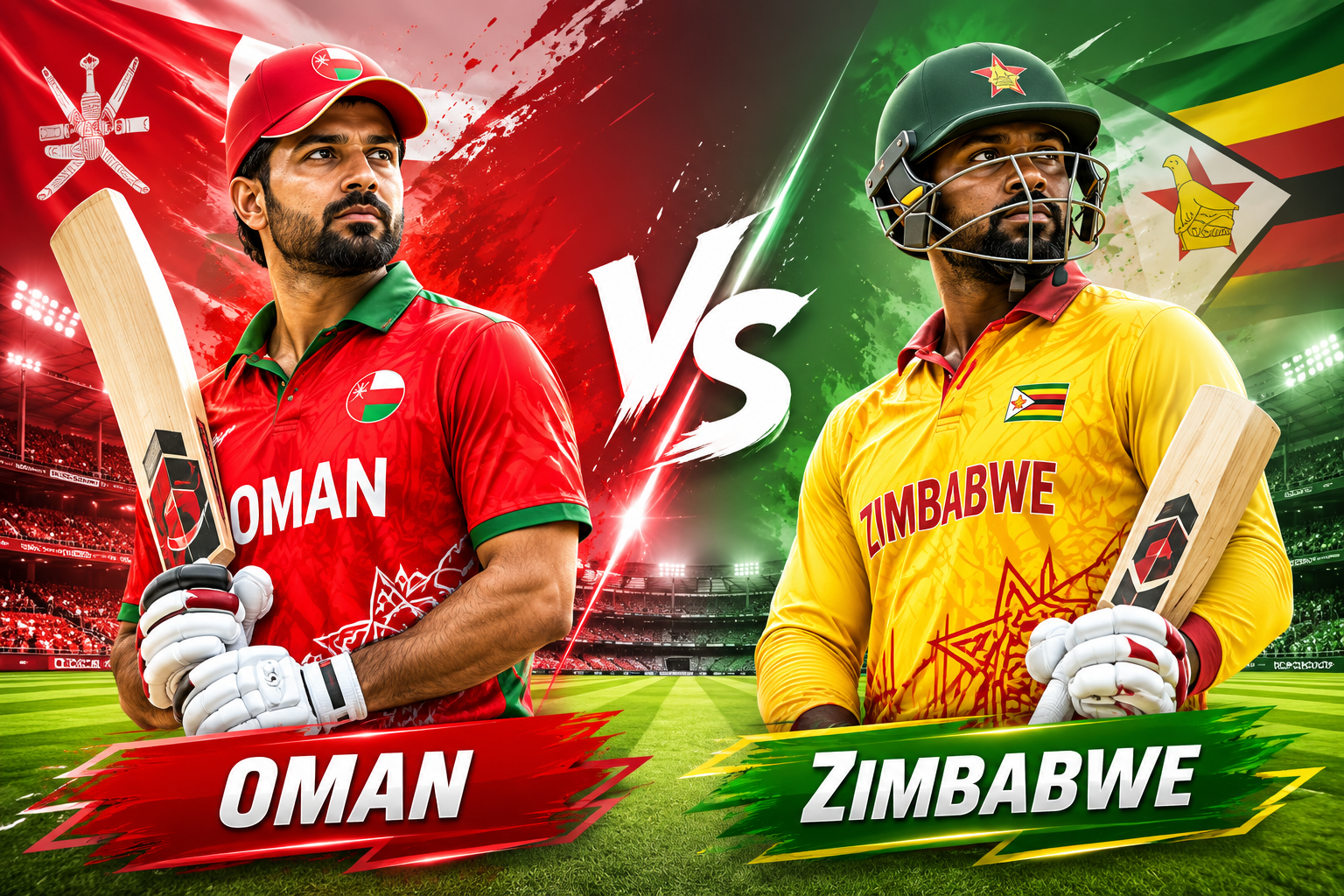 Oman National Cricket Team Vs Zimbabwe National Cricket Team Match Scorecard