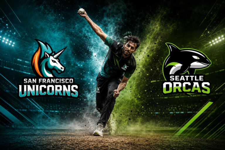 San Francisco Unicorns Vs Seattle Orcas Match Scorecard