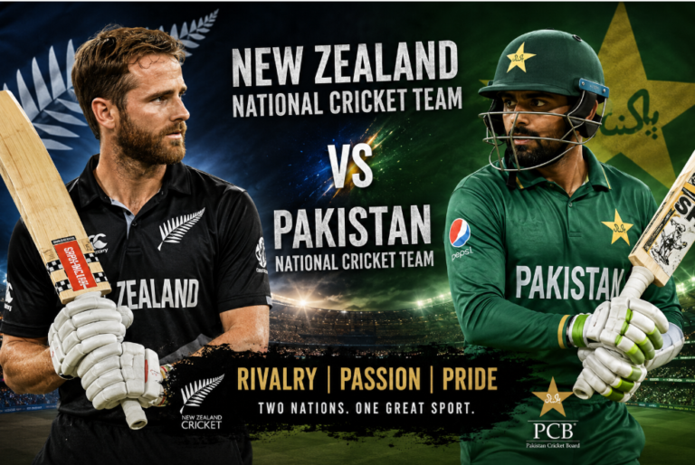 pakistan national cricket team vs new zealand national cricket team timeline