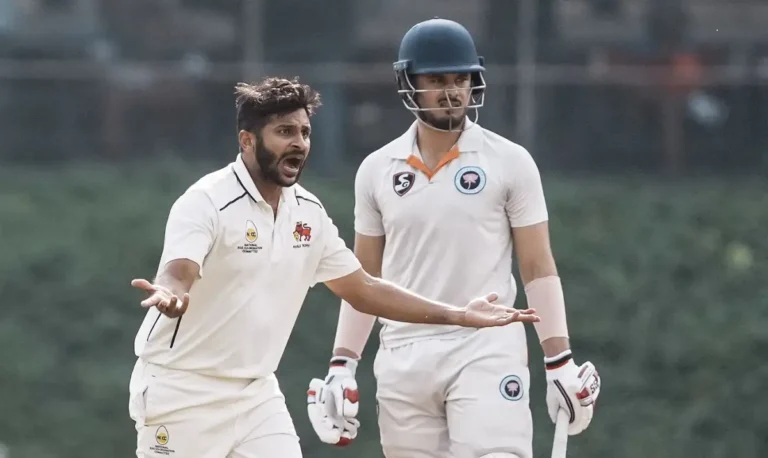 Jammu And Kashmir Cricket Team Standings