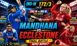 India Women’s National Cricket Team vs England Women’s National Cricket Team Matches: History, Results & Records